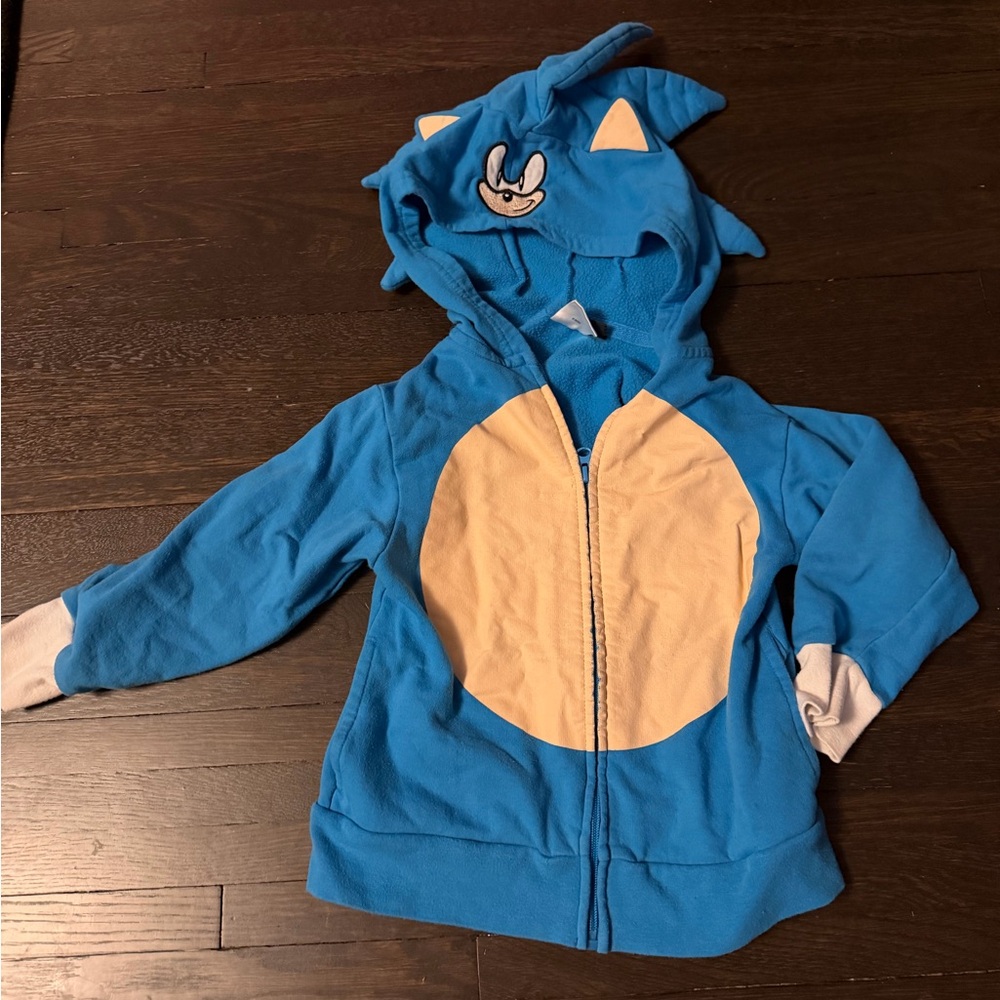 Sonic‎ The Hedgehog Hoodie Size xs